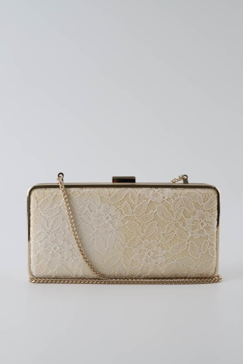 Leather messenger bag LK BENNETT - Seconde Main Beige