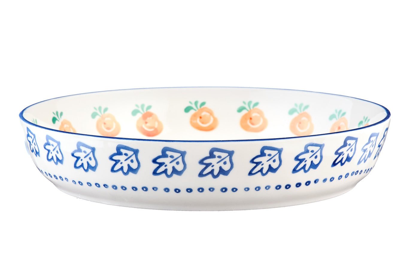 Corbeille à fruits napoli ø25,5cm - 2 pièces - agrume BJORN Blanc