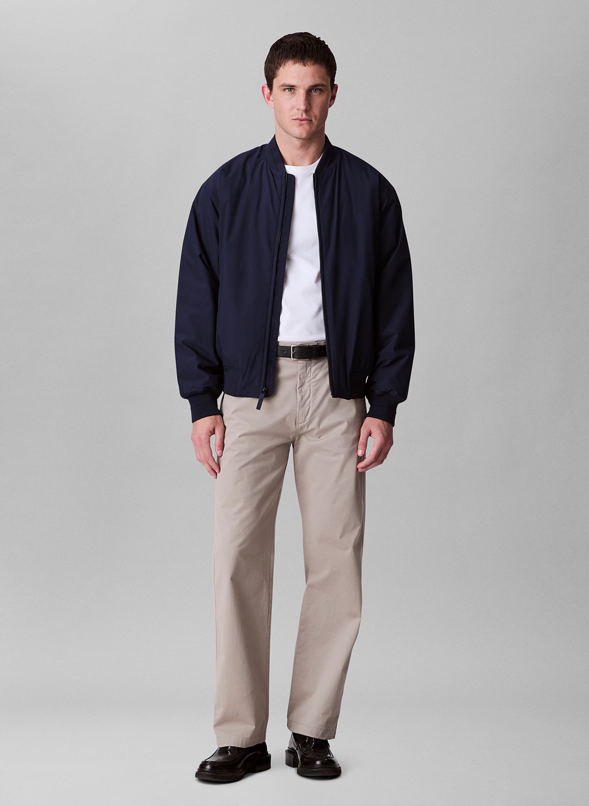 Blouson col rond CALVIN KLEIN Bleu