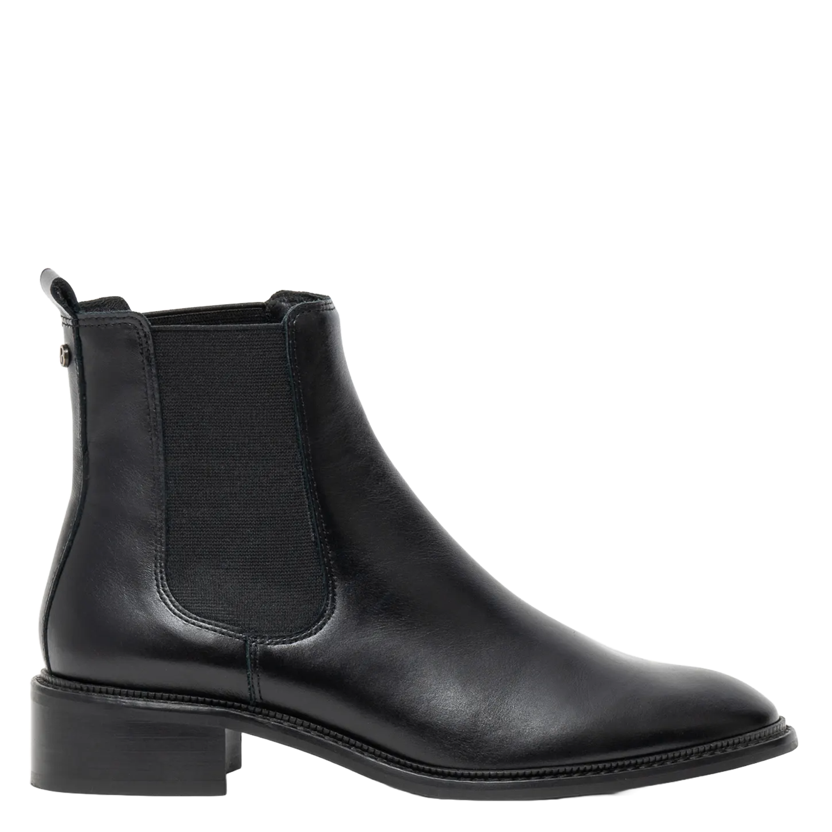 Smooth leather Chelsea boots BOCAGE Black