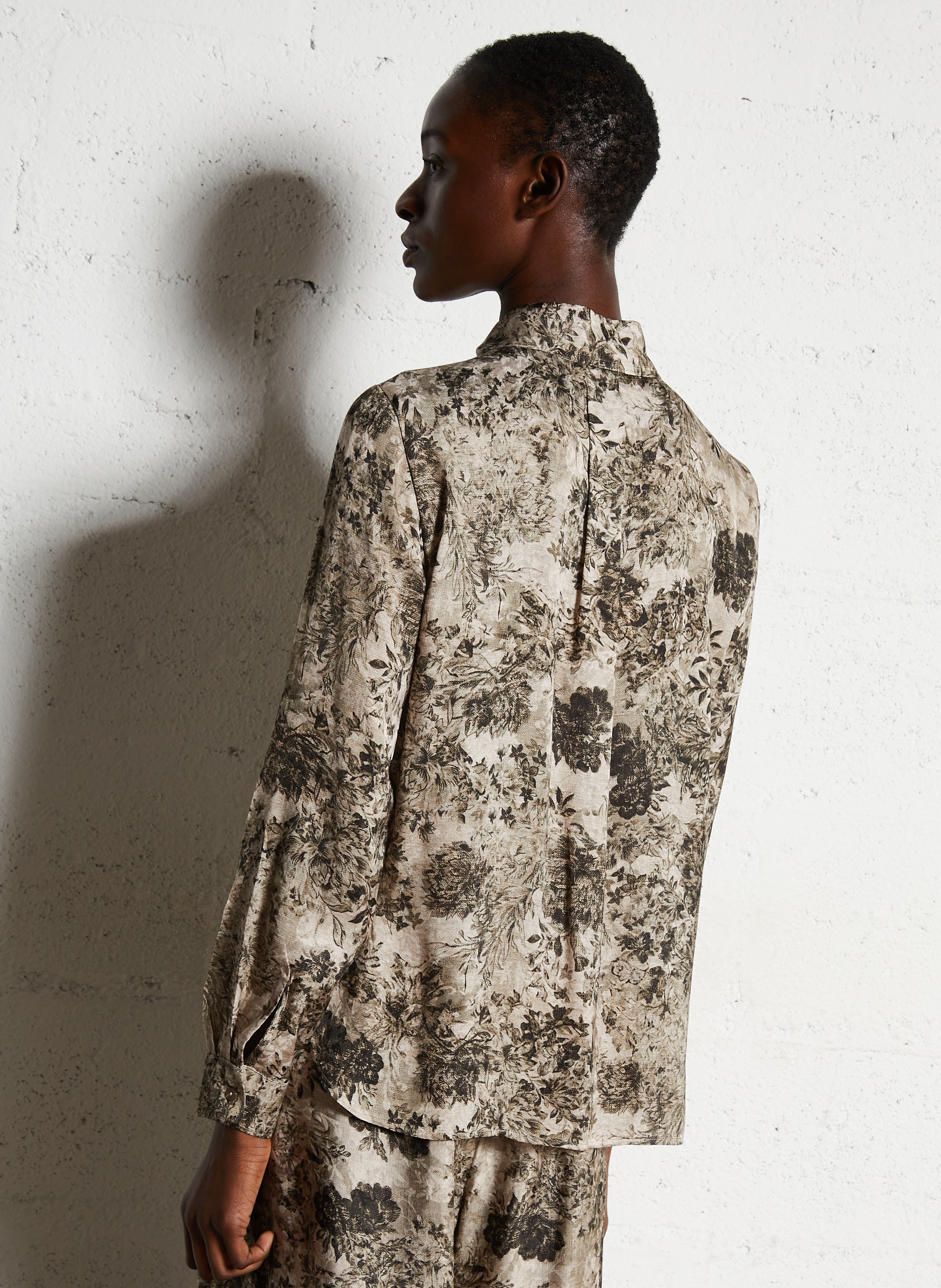 Chemise col classique MOMONI Green