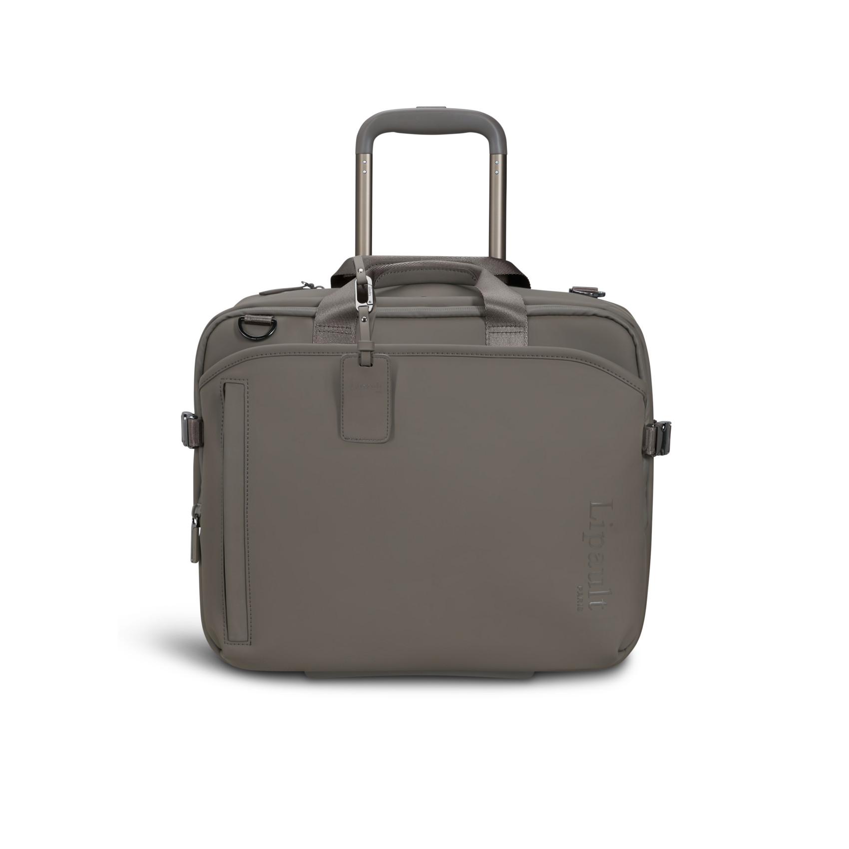 "Lost in Berlin Rolling Tote" LIPAULT Grey
