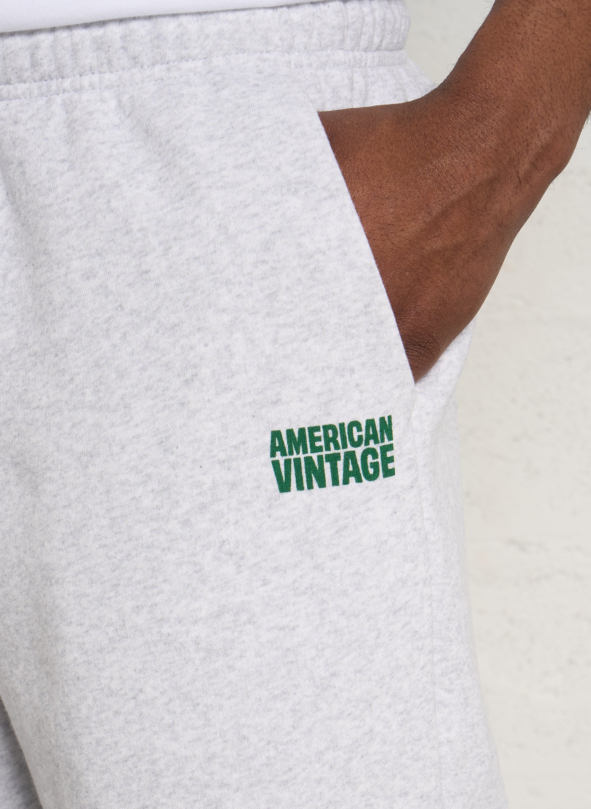 Straight sweatshorts AMERICAN VINTAGE Grey