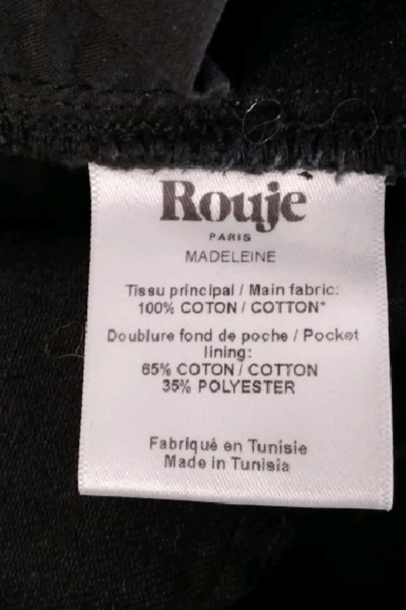 Boot-cut jeans ROUJE - Seconde Main Black