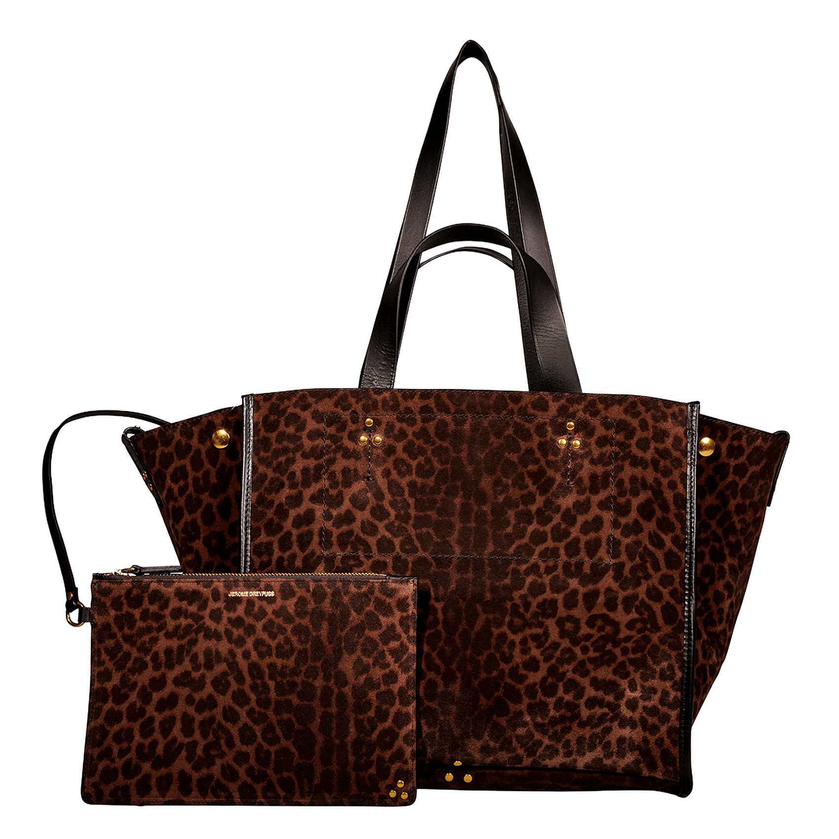 Sac léopard porté épaule  JEROME DREYFUSS Multicolore
