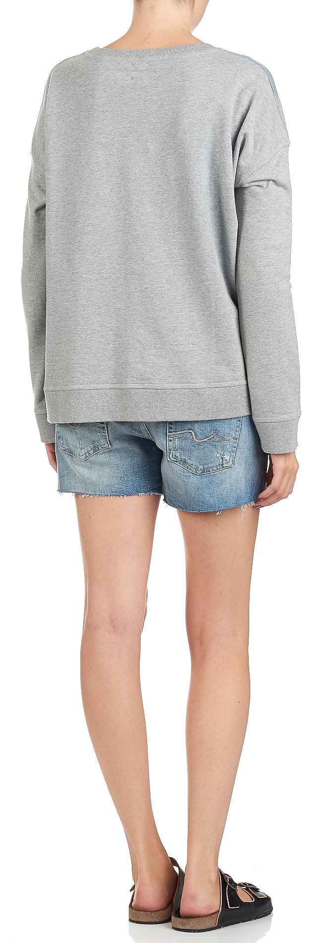 Sweat sérigraphié SWILDENS Gris