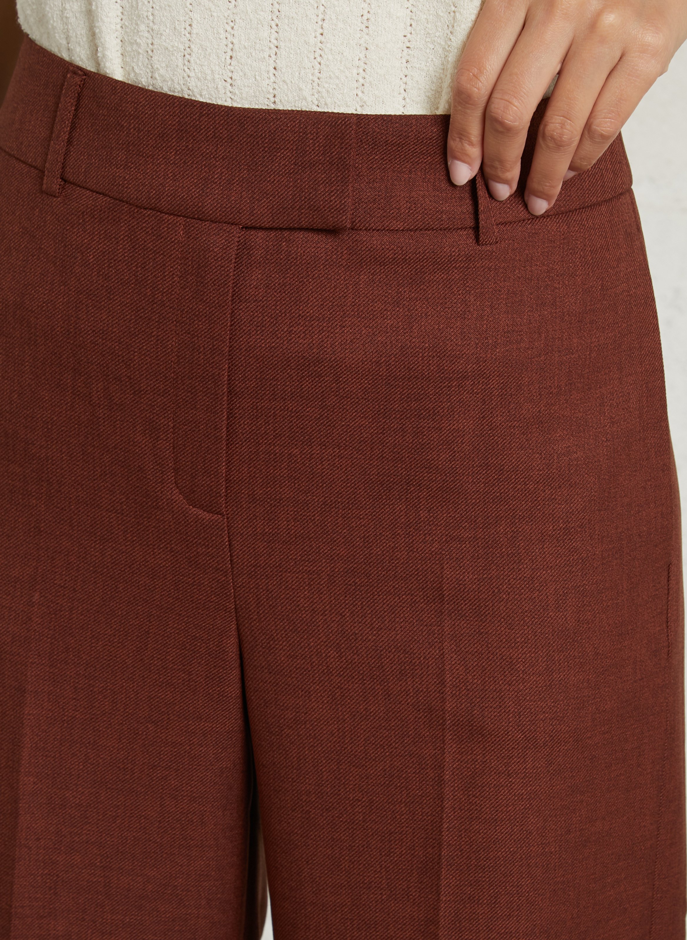 Pantalon large MAISON 123 Beige