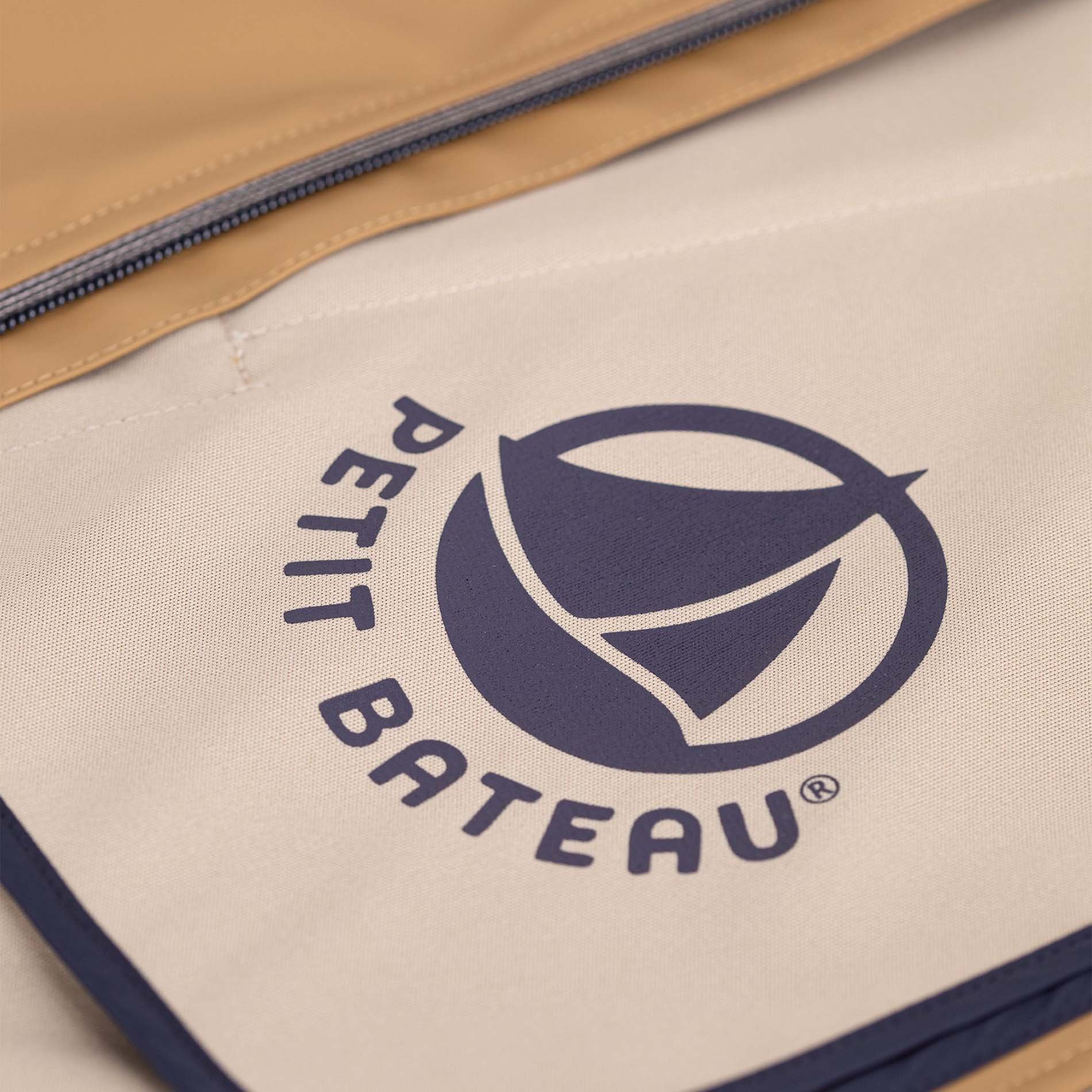 Oversized hooded parka PETIT BATEAU Beige