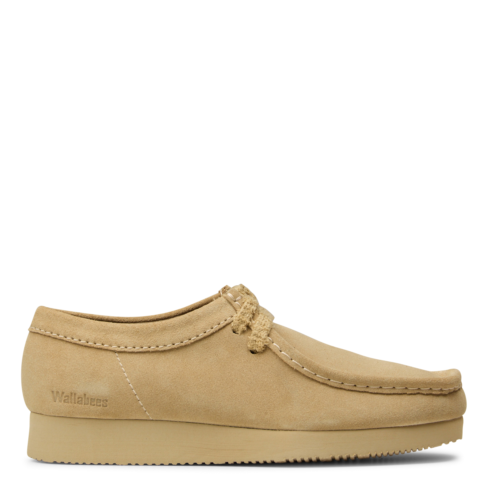 Quadratische Leder-Mokassins CLARKS Beige