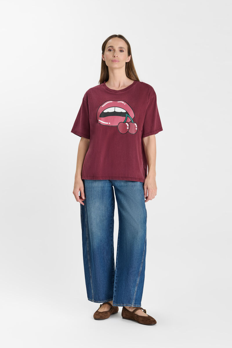 KALYA T-shirt LE TEMPS DES CERISES Red