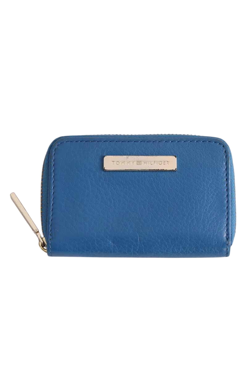 Card holder TOMMY HILFIGER - SECONDE MAIN Blue