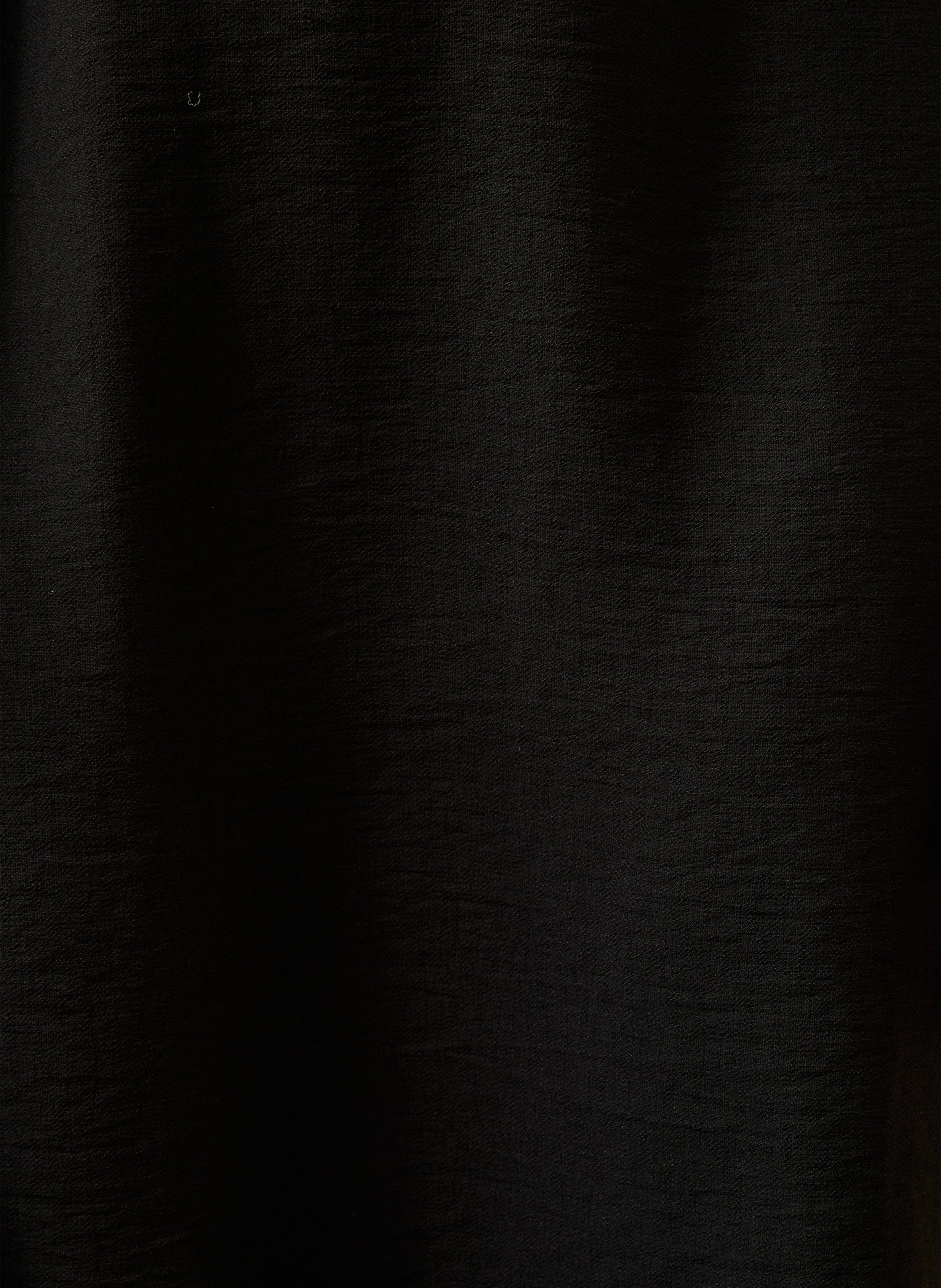 Midikleid mit Rundhalsausschnitt LA FEE MARABOUTEE Schwarz