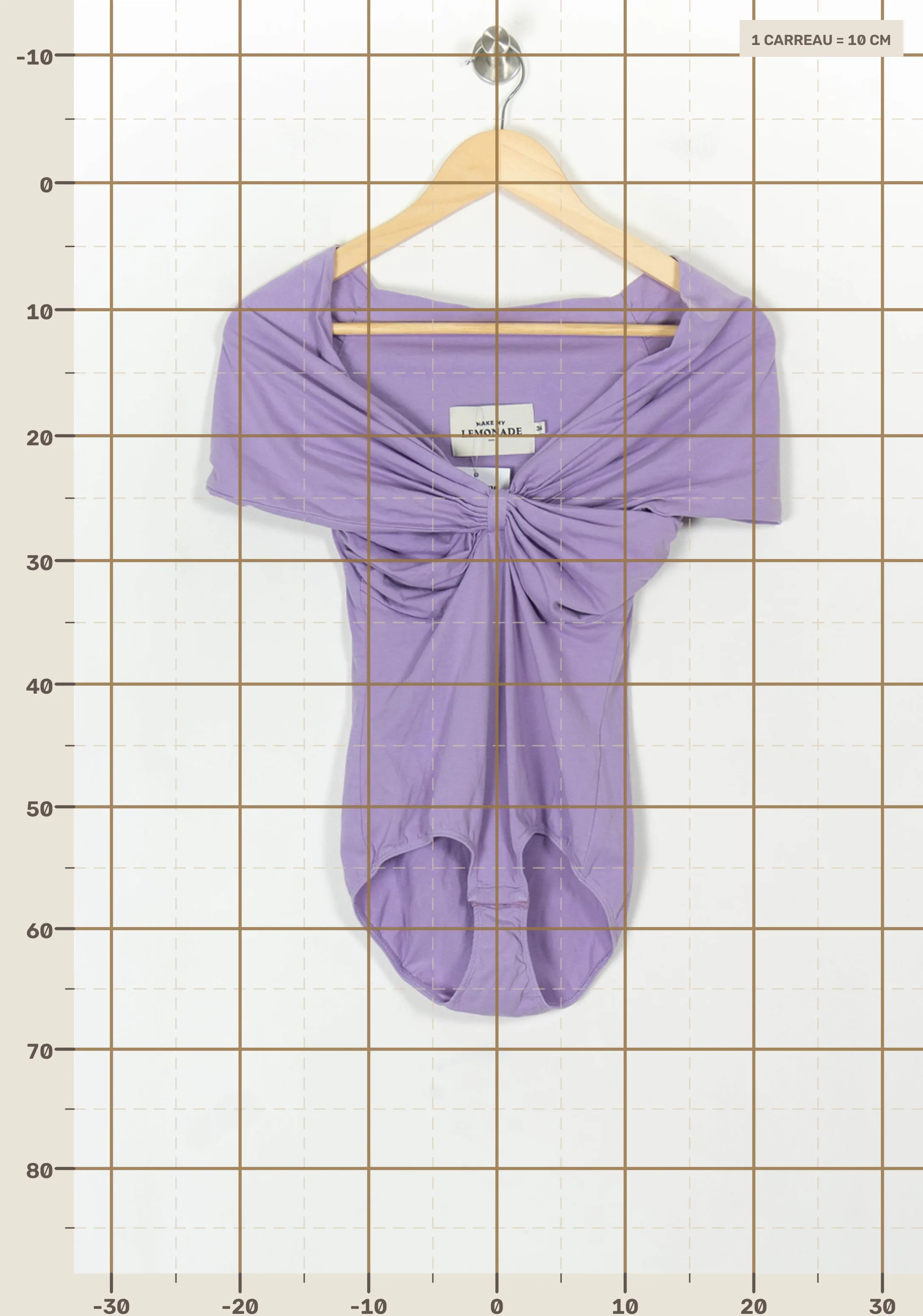 Top & tank top MAKE MY LEMONADE - Seconde Main Purple