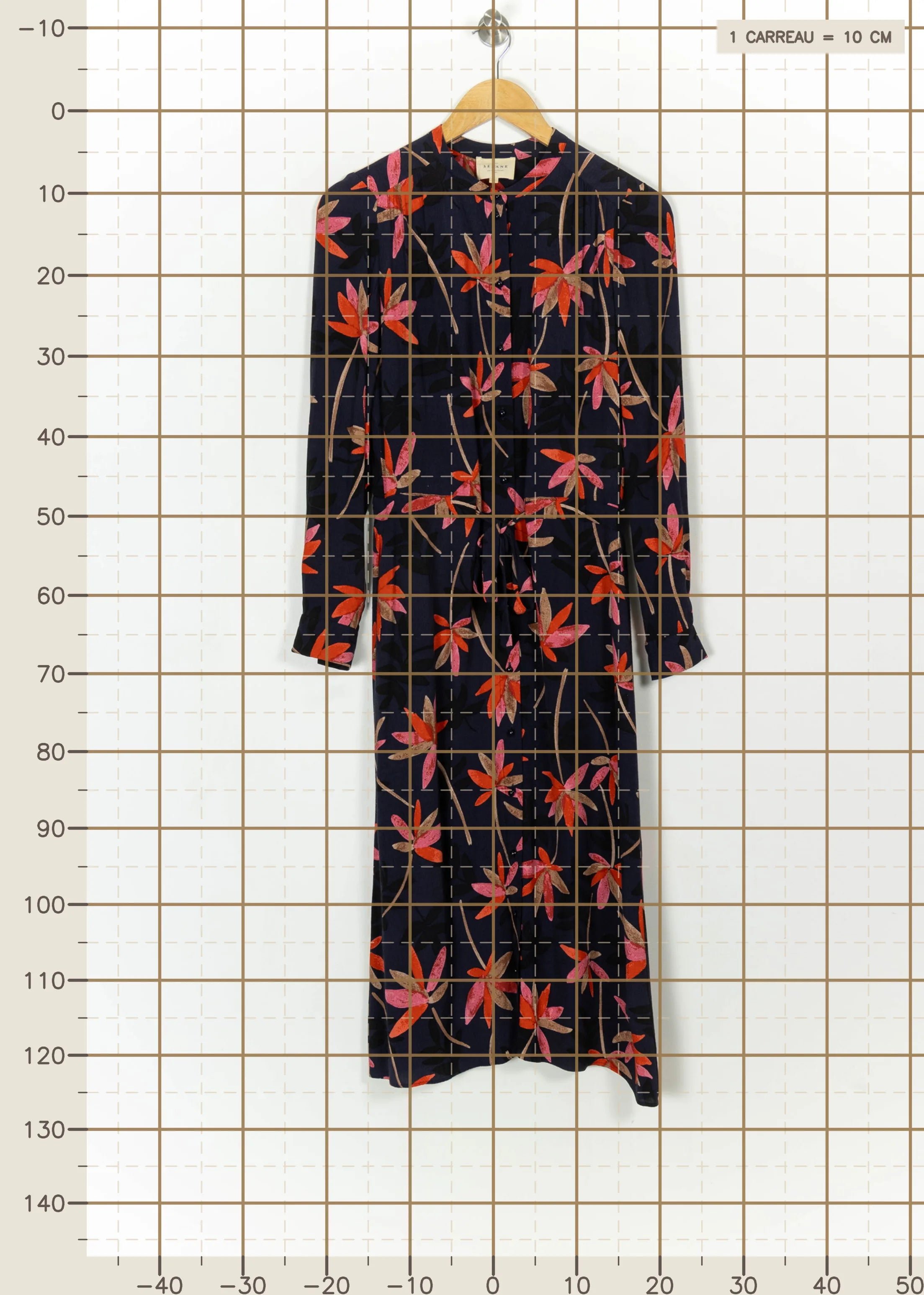 Robe longue SEZANE - Seconde main Multicolore