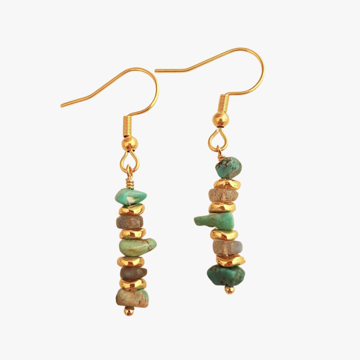 Earrings GINANDGER Blue