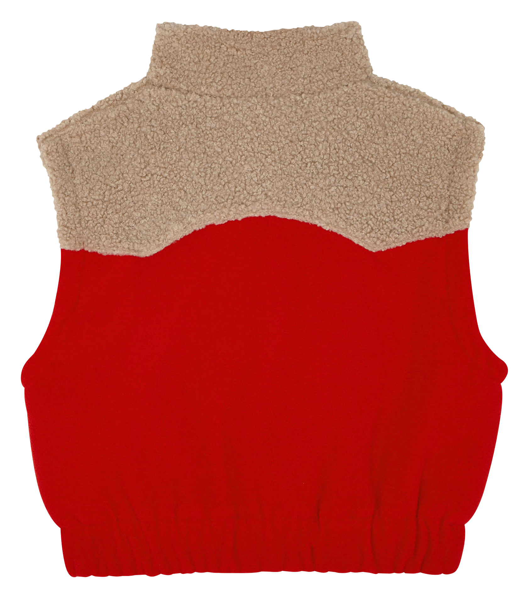 High-neck jacket THE CAMPAMENTO Red