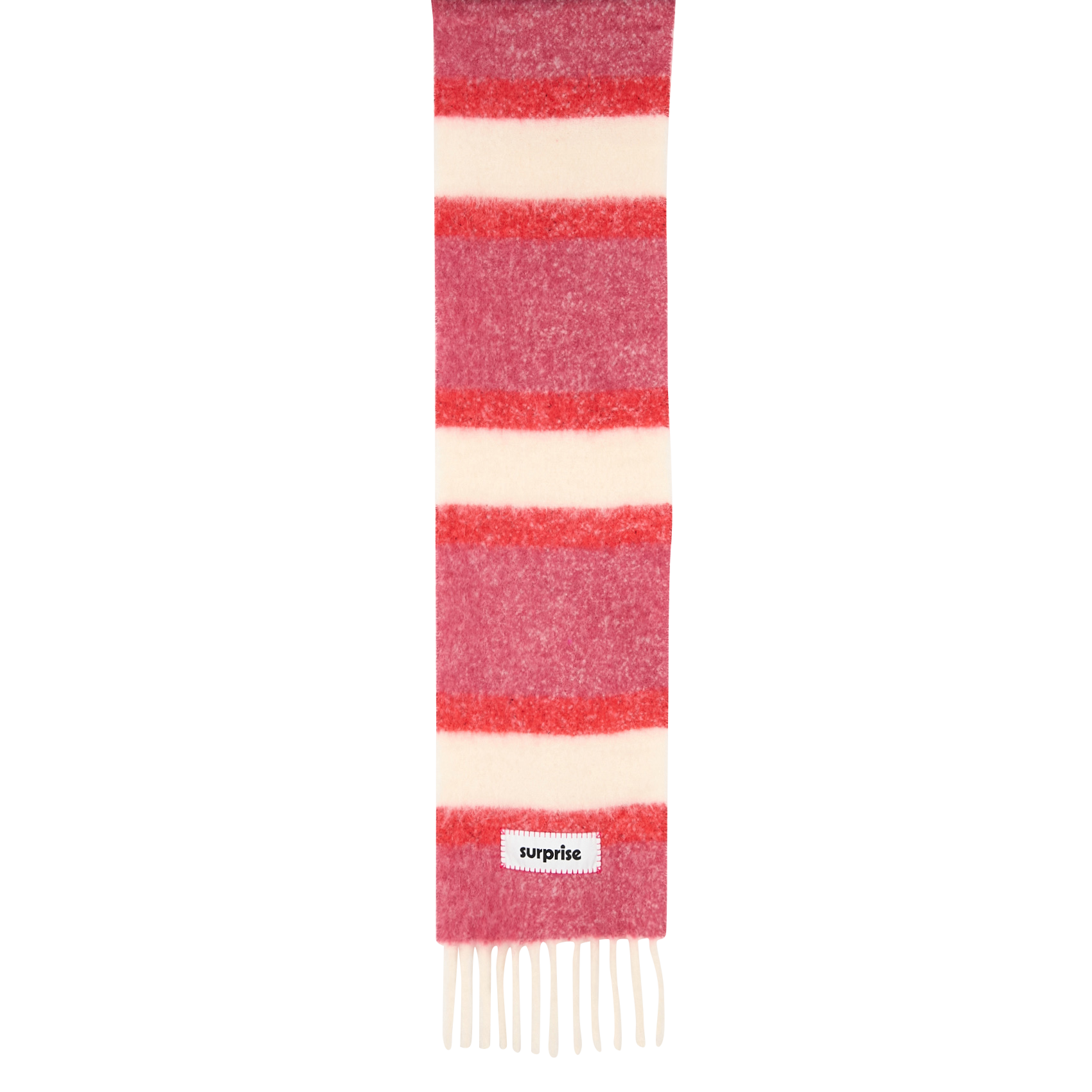 Echarpe à rayures SURPRISE Rose