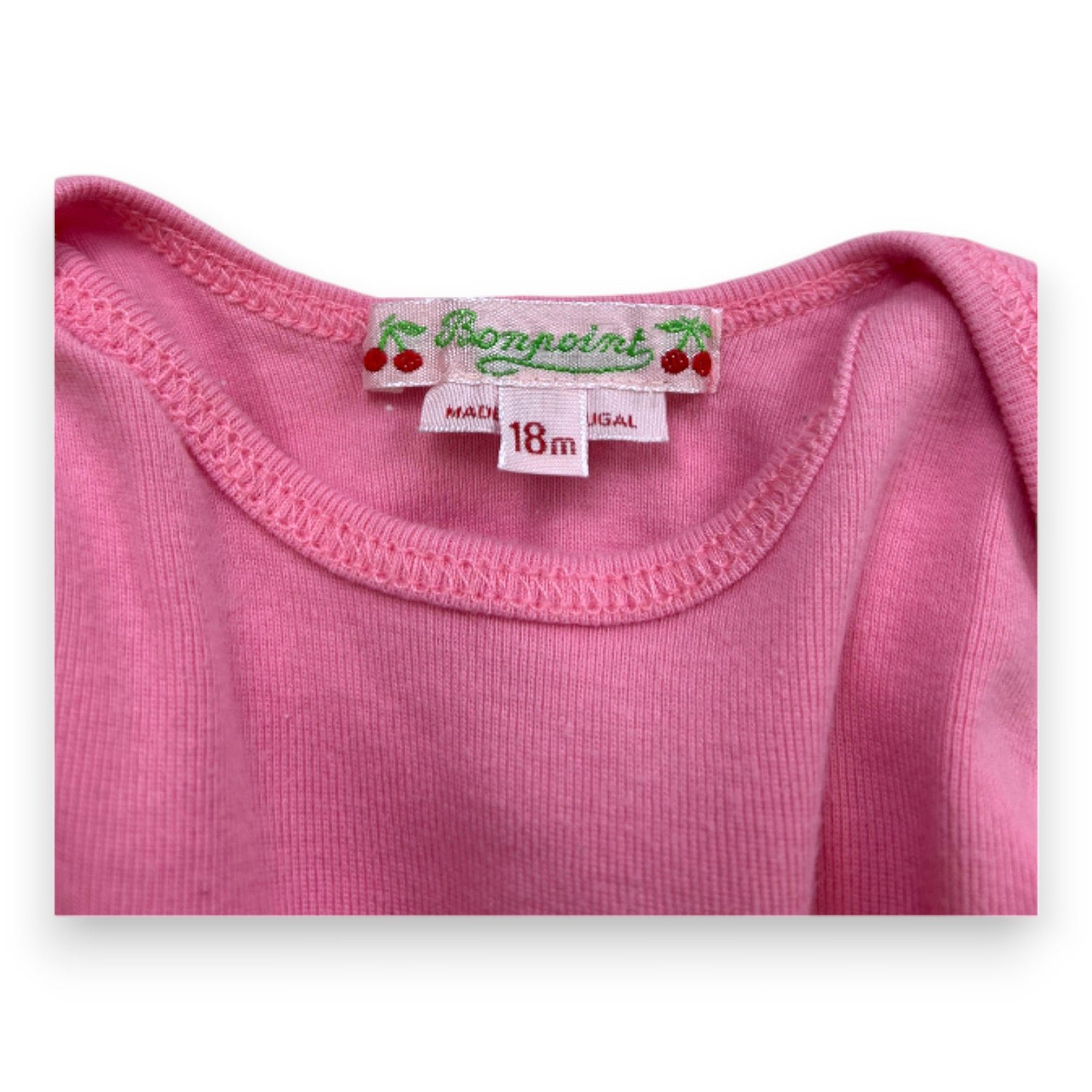 Pink Baby T-shirt - 18 months BONPOINT - Seconde Main Pink