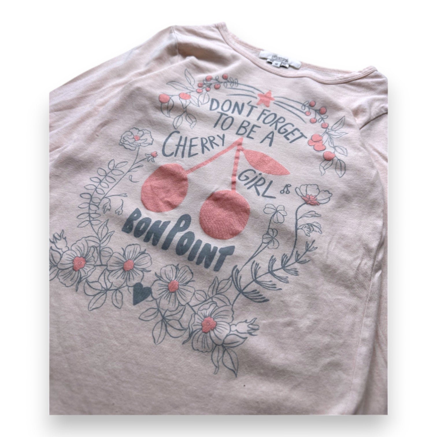 Pink children's t-shirt - 10 years BONPOINT - Seconde Main Pink