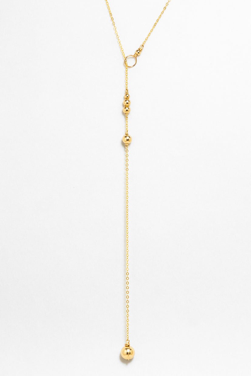 Adjustable Maia Necklace - Gold YAY Golden