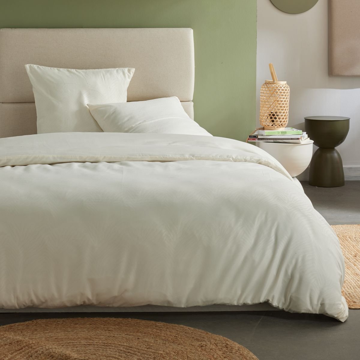 Embossed bedding set TODAY LINGE DE MAISON White