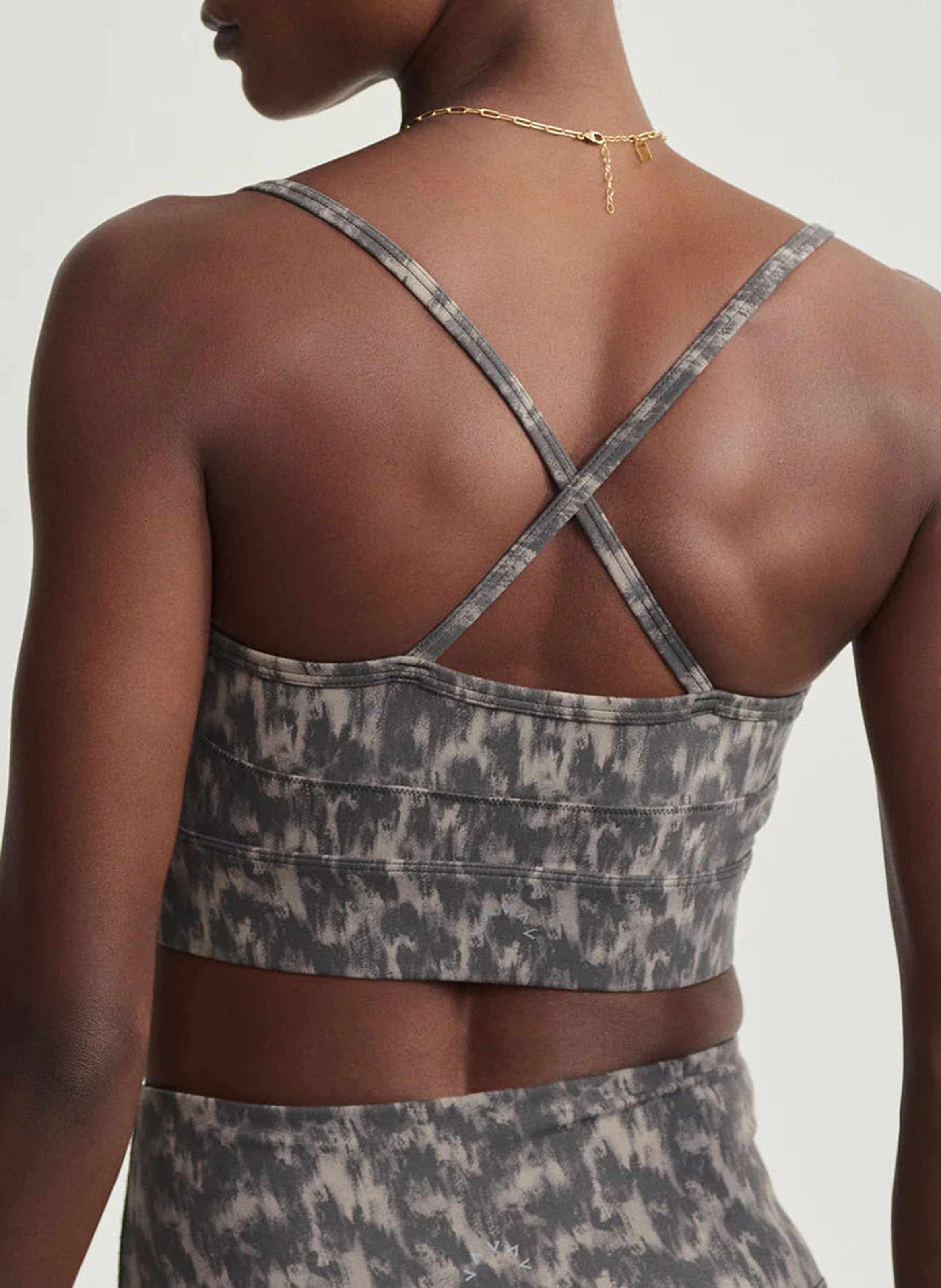 Top col rond à bretelles VARLEY Bleu