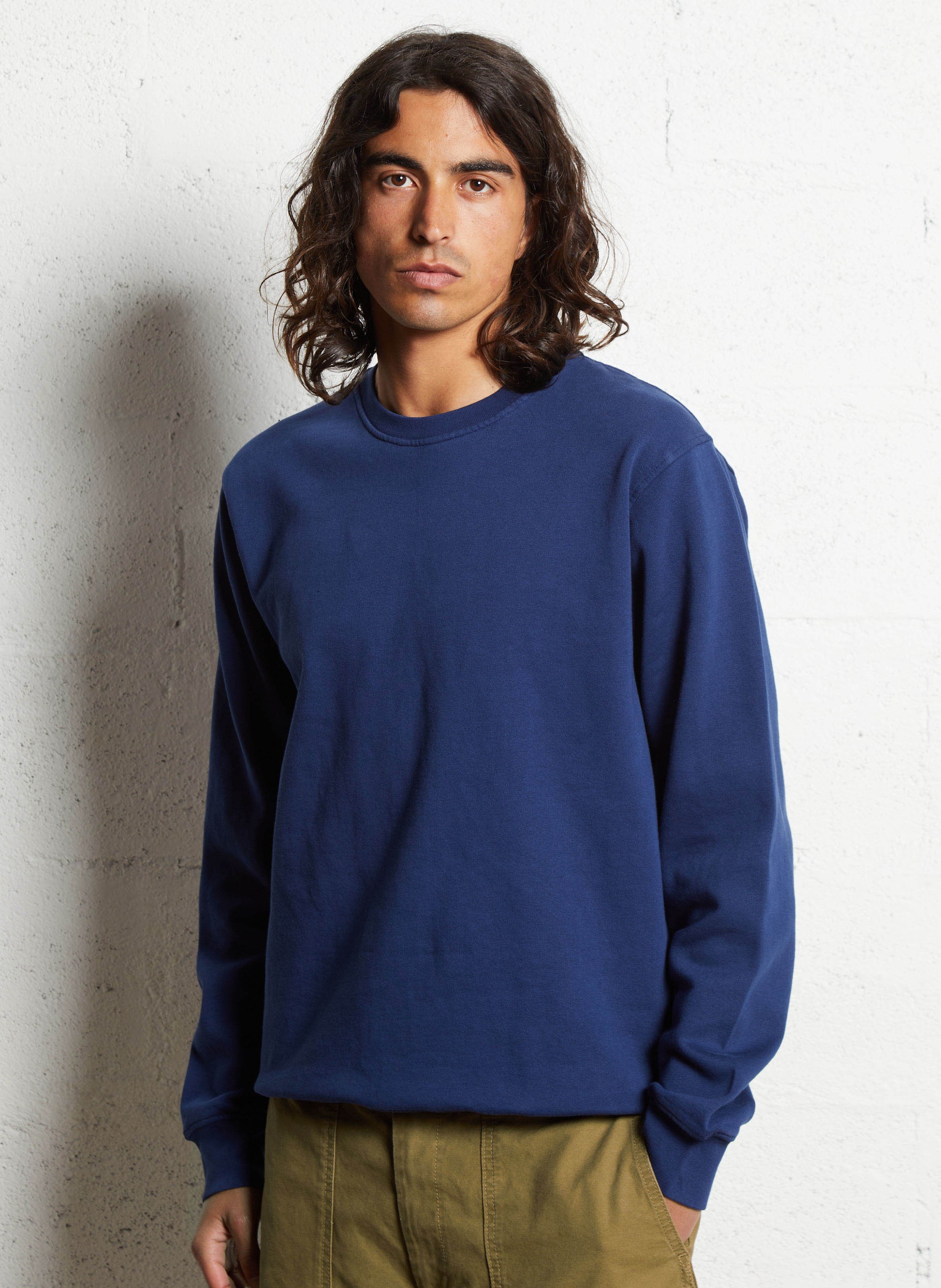 Rundhals-Sweatshirt aus Bio-Baumwolle, Regular Fit COLORFUL STANDARD