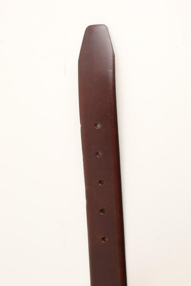 - Buckle closure. - Width: 3 cm.  BOSS - SECONDE MAIN Brown