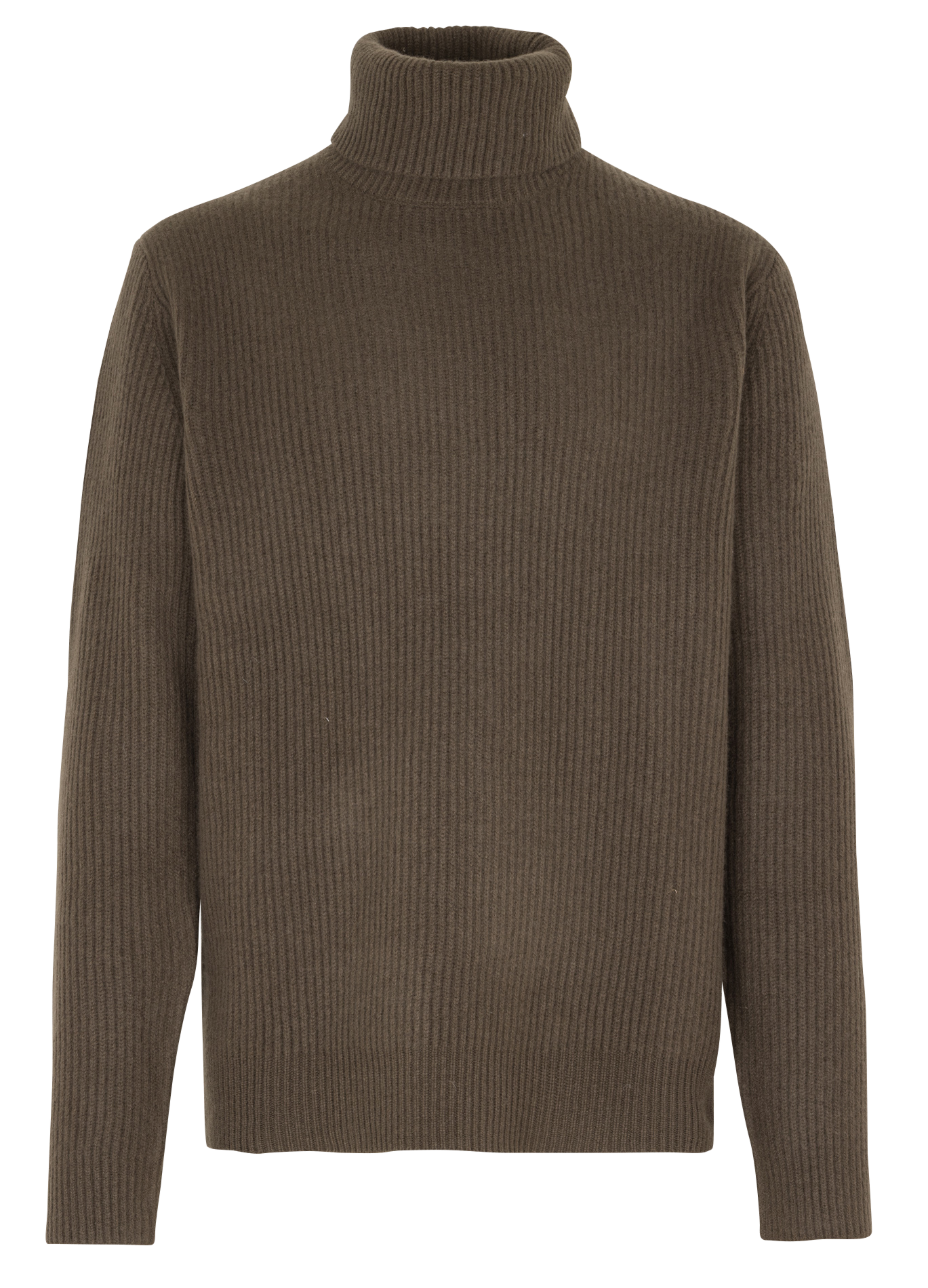 Pull oversize col roulé en laine LES DEUX Marron