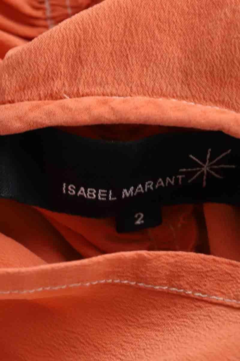 Sleeveless cotton top ISABEL MARANT - Seconde Main Orange