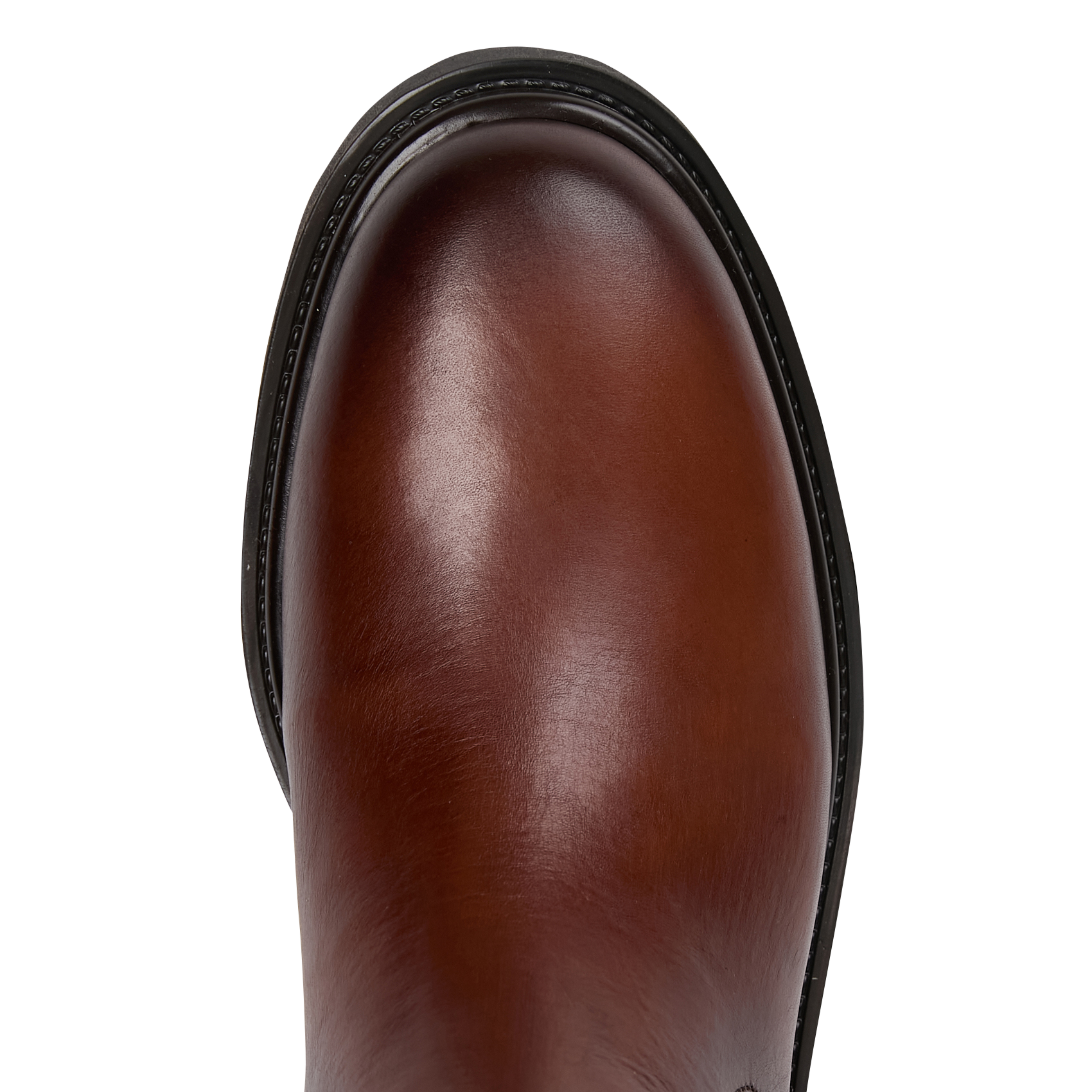 Bottines crantées en cuir JB MARTIN Marron