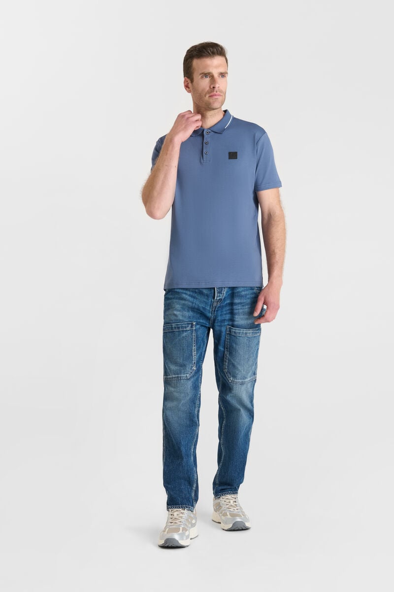 Polo shirt LE TEMPS DES CERISES Blue