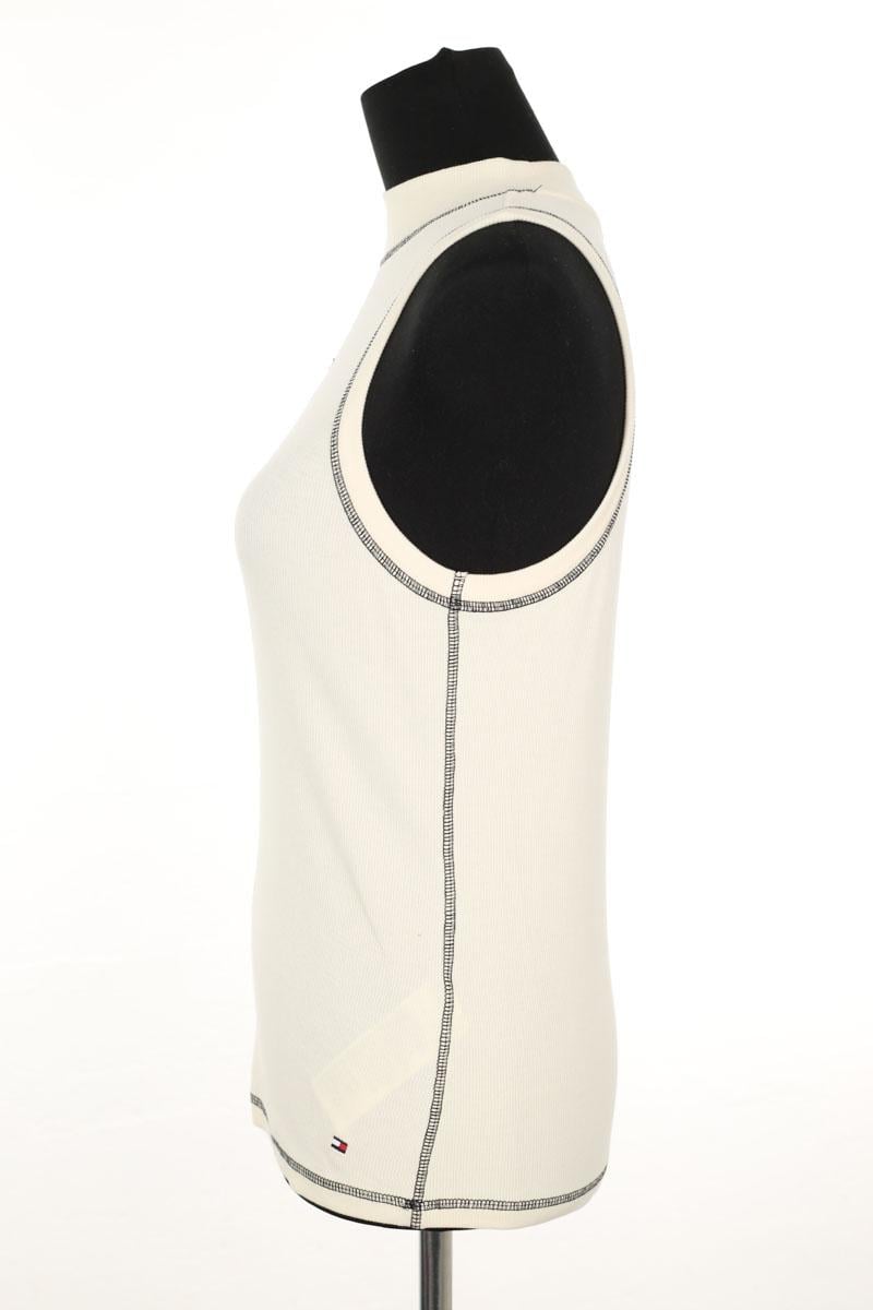 Azawood sleeveless top TOMMY HILFIGER - SECONDE MAIN Beige