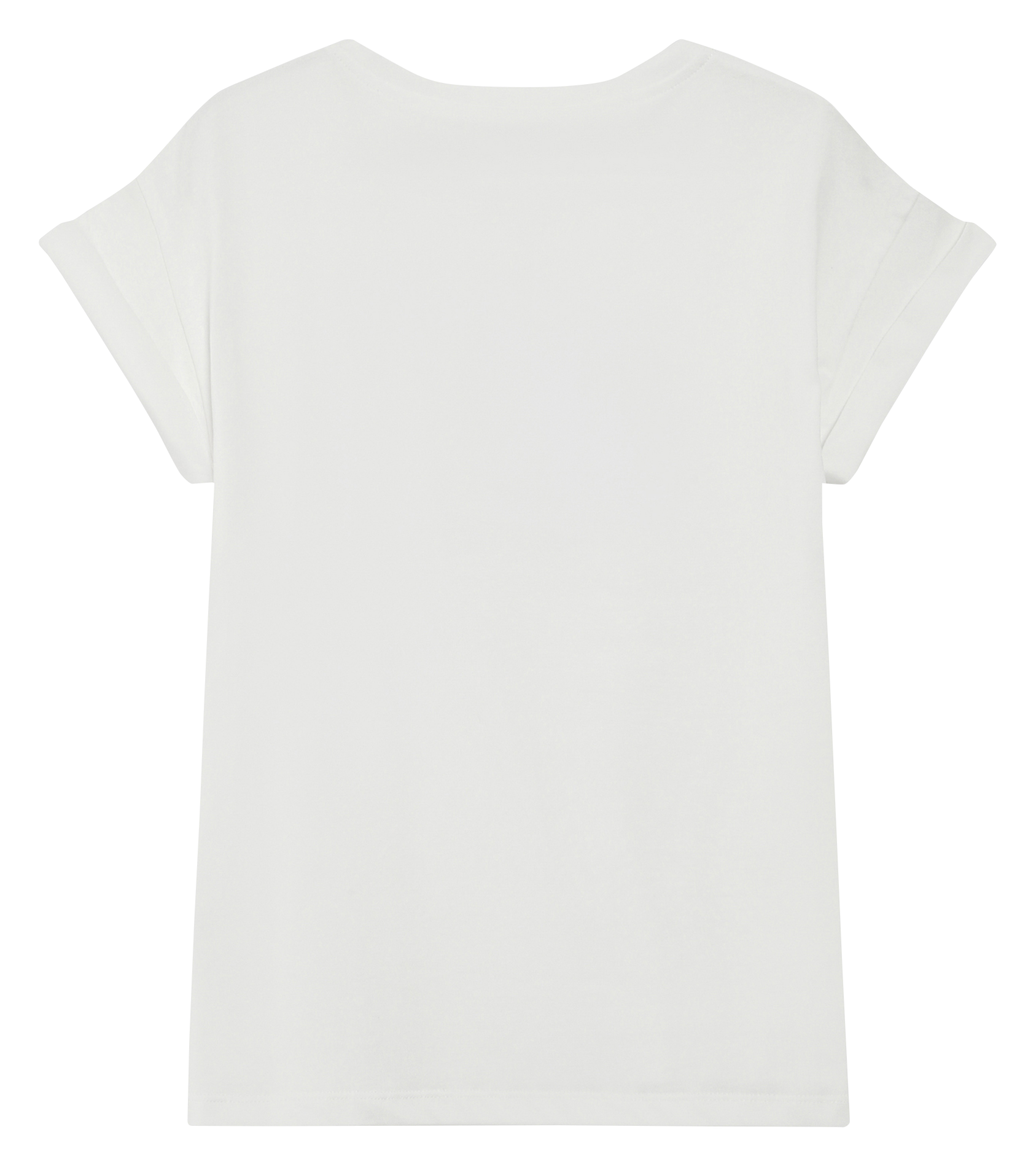 Tee-shirt col rond en coton  GRACE ET MILA Rouge