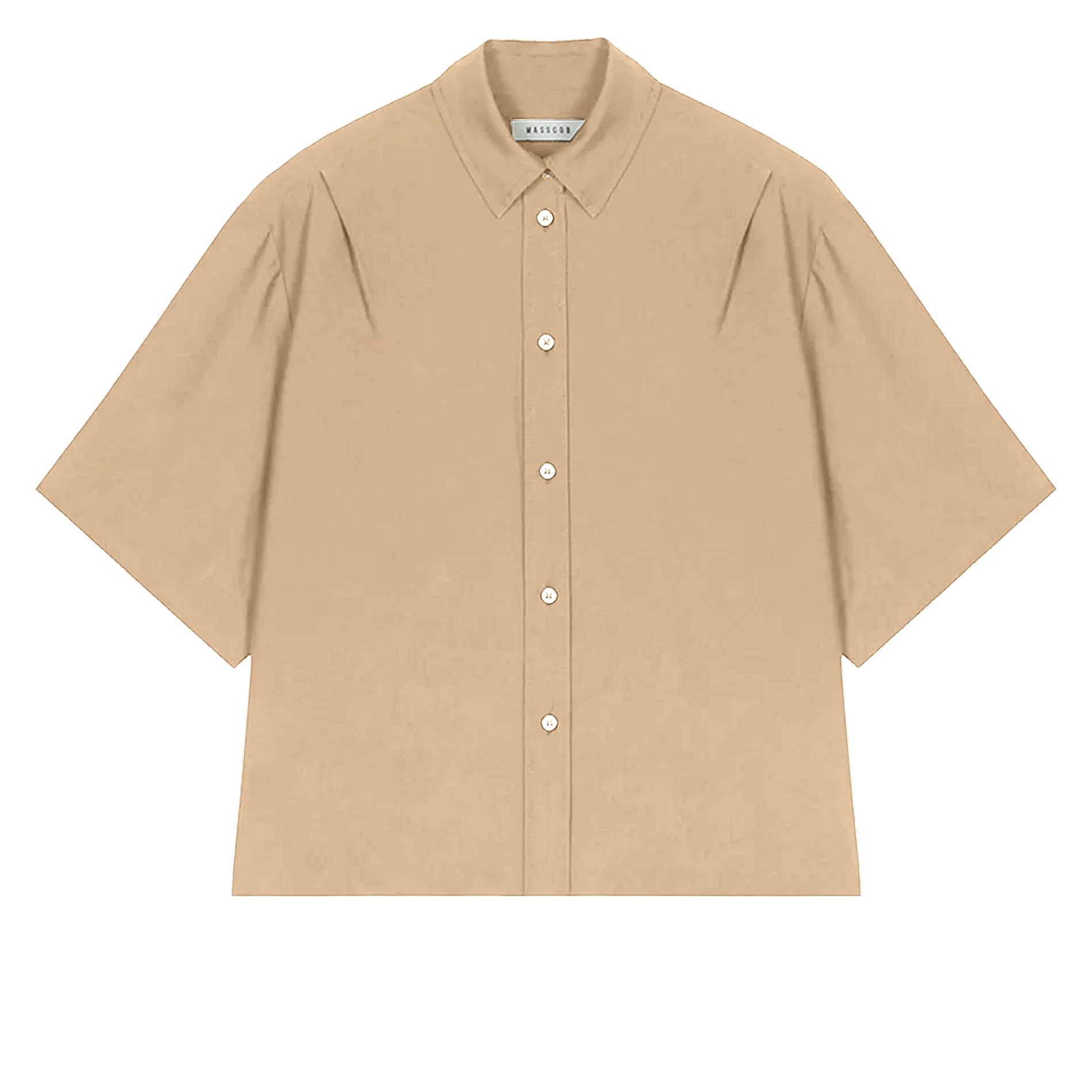 Oversized blouse met klassieke kraag MASSCOB Roze