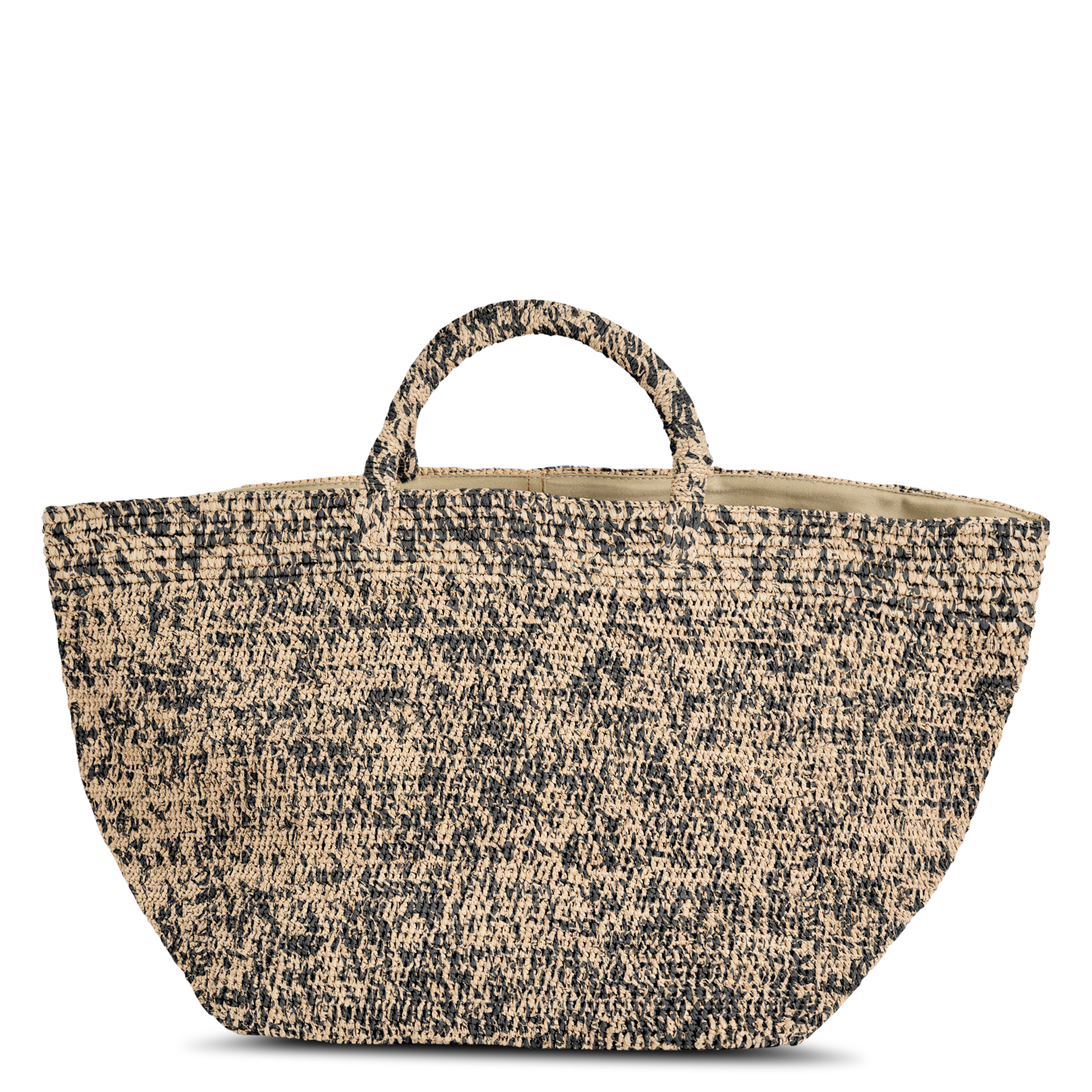 Sac cabas en raphia IBELIV Beige