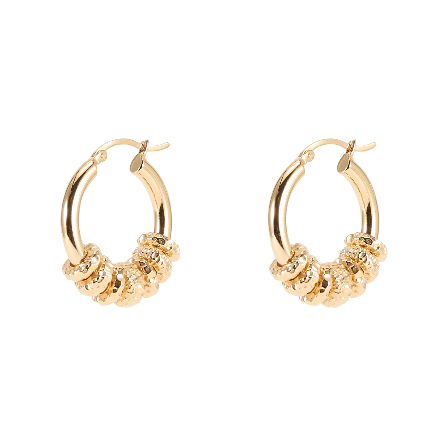 Dekorative Ohrringe FEEKA Golden