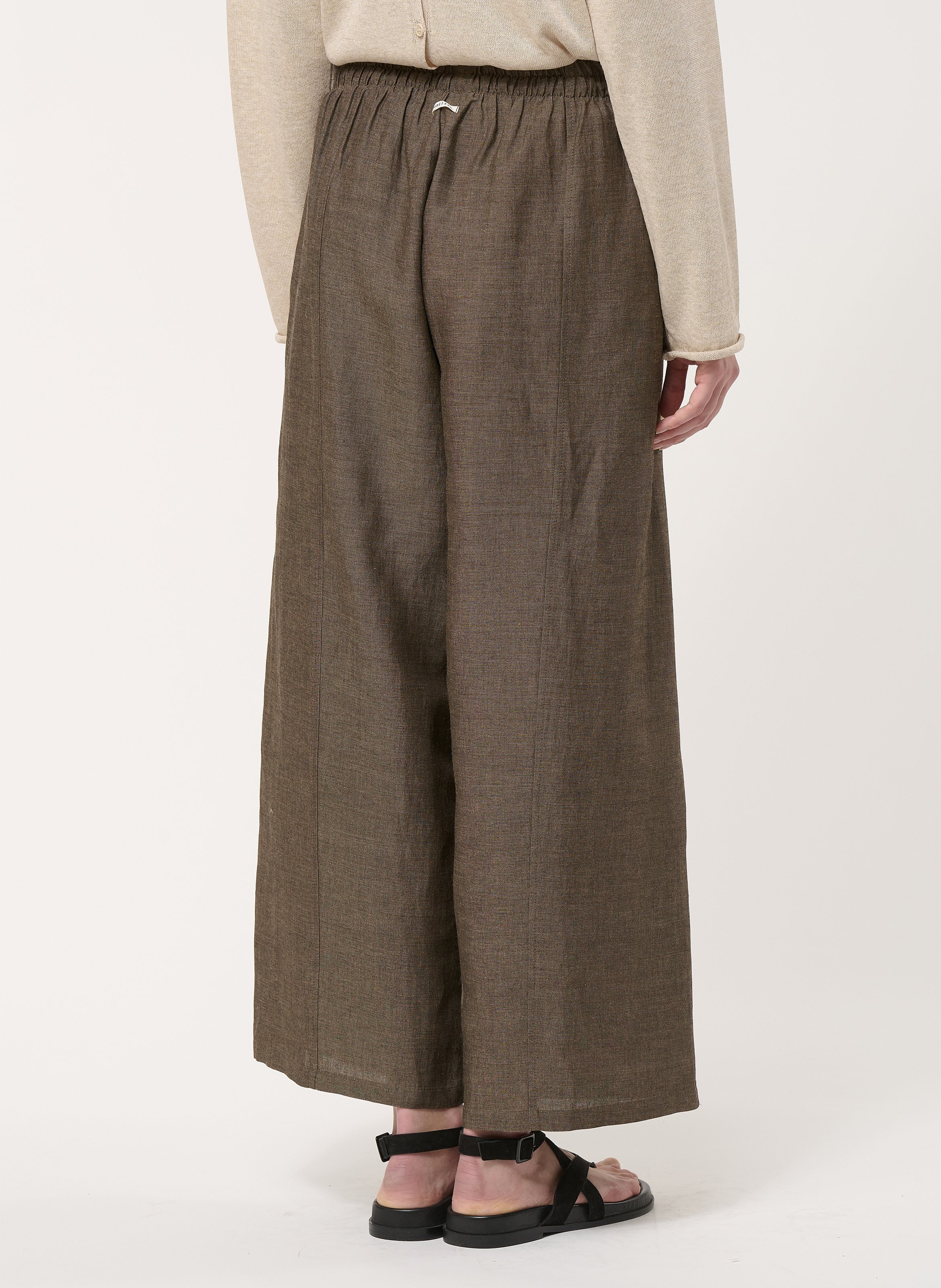 Wide trousers HUMILITY Brown