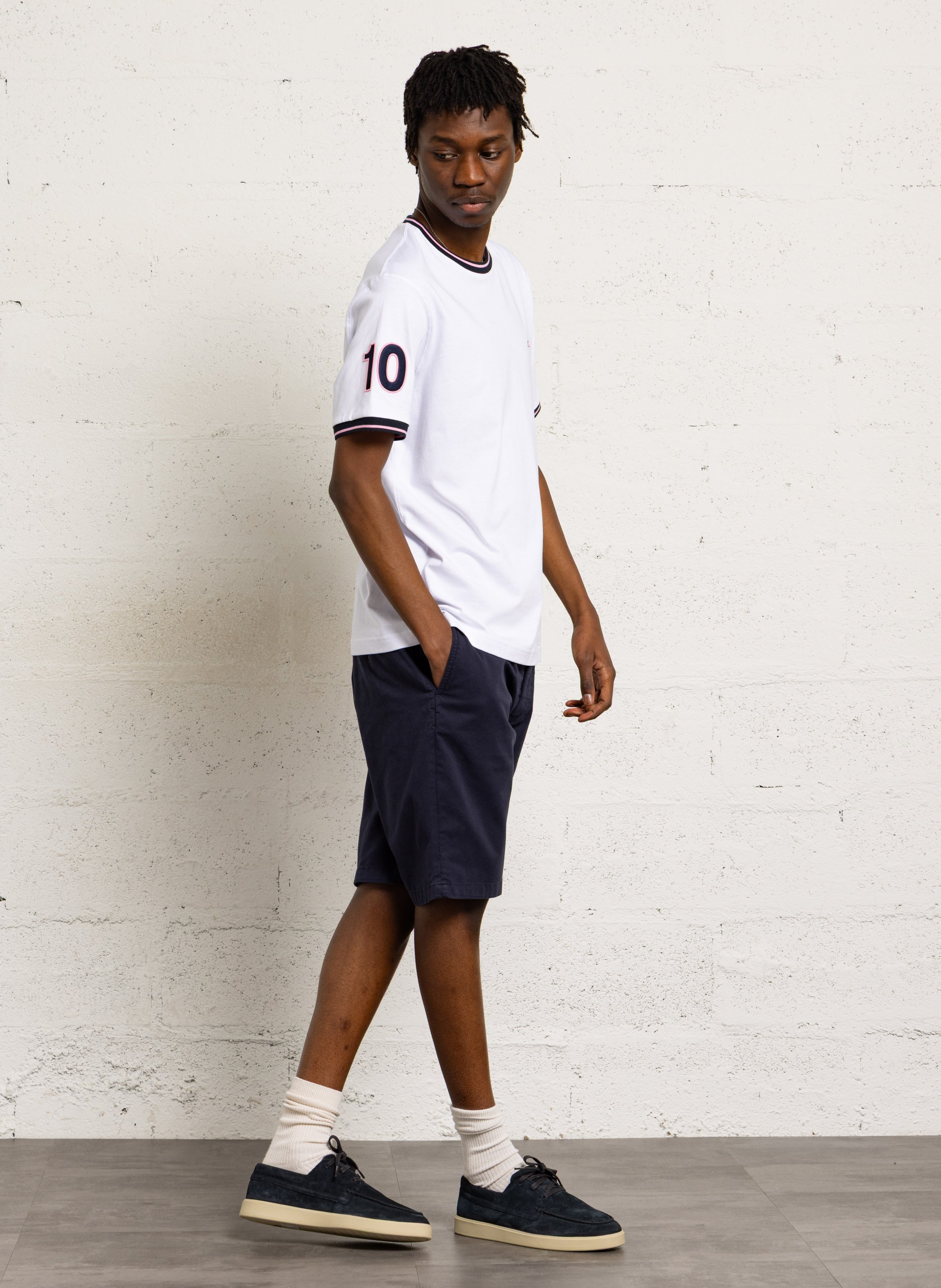 Chino-Bermudas aus gemischter Baumwolle CHEVIGNON Blau