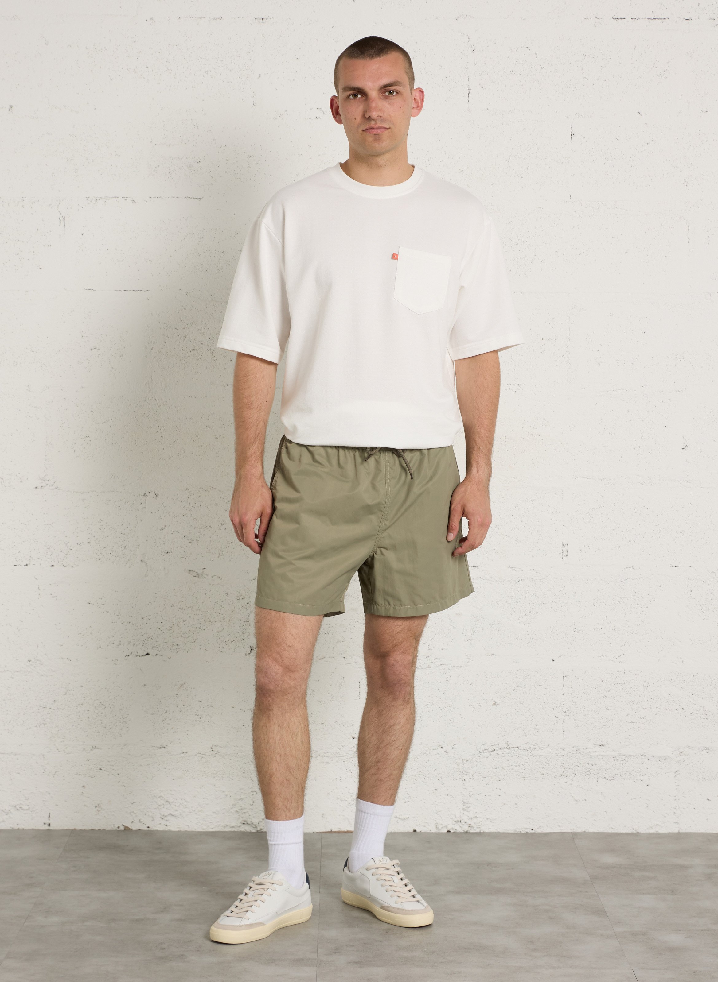 Short de bain droit COLORFUL STANDARD Vert