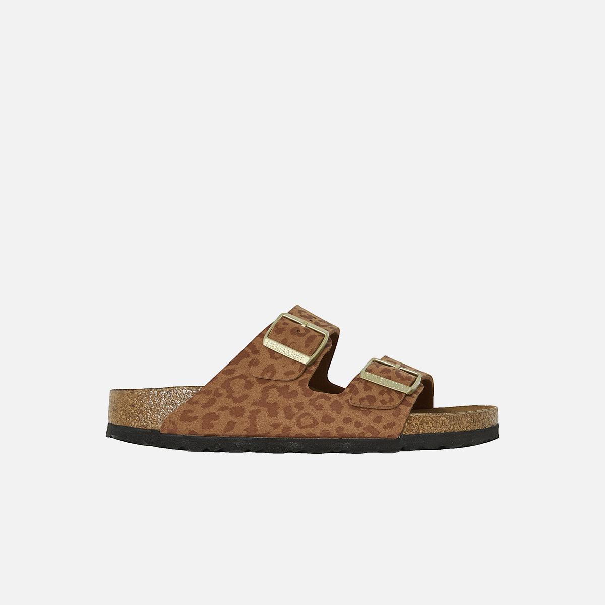 Sandales plates BIRKENSTOCK Marron