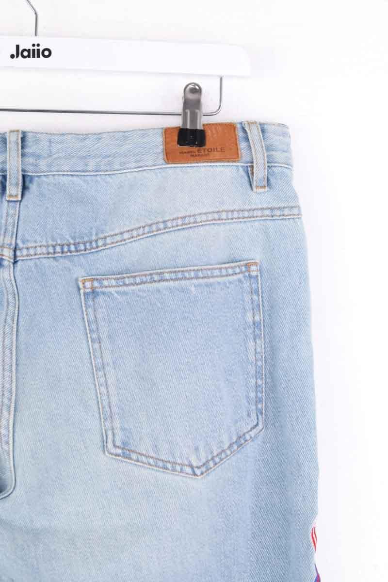 - Straight-leg jeans
- 5 pockets
- Straight cut
- Faded effect ISABEL MARANT - Seconde Main Blue