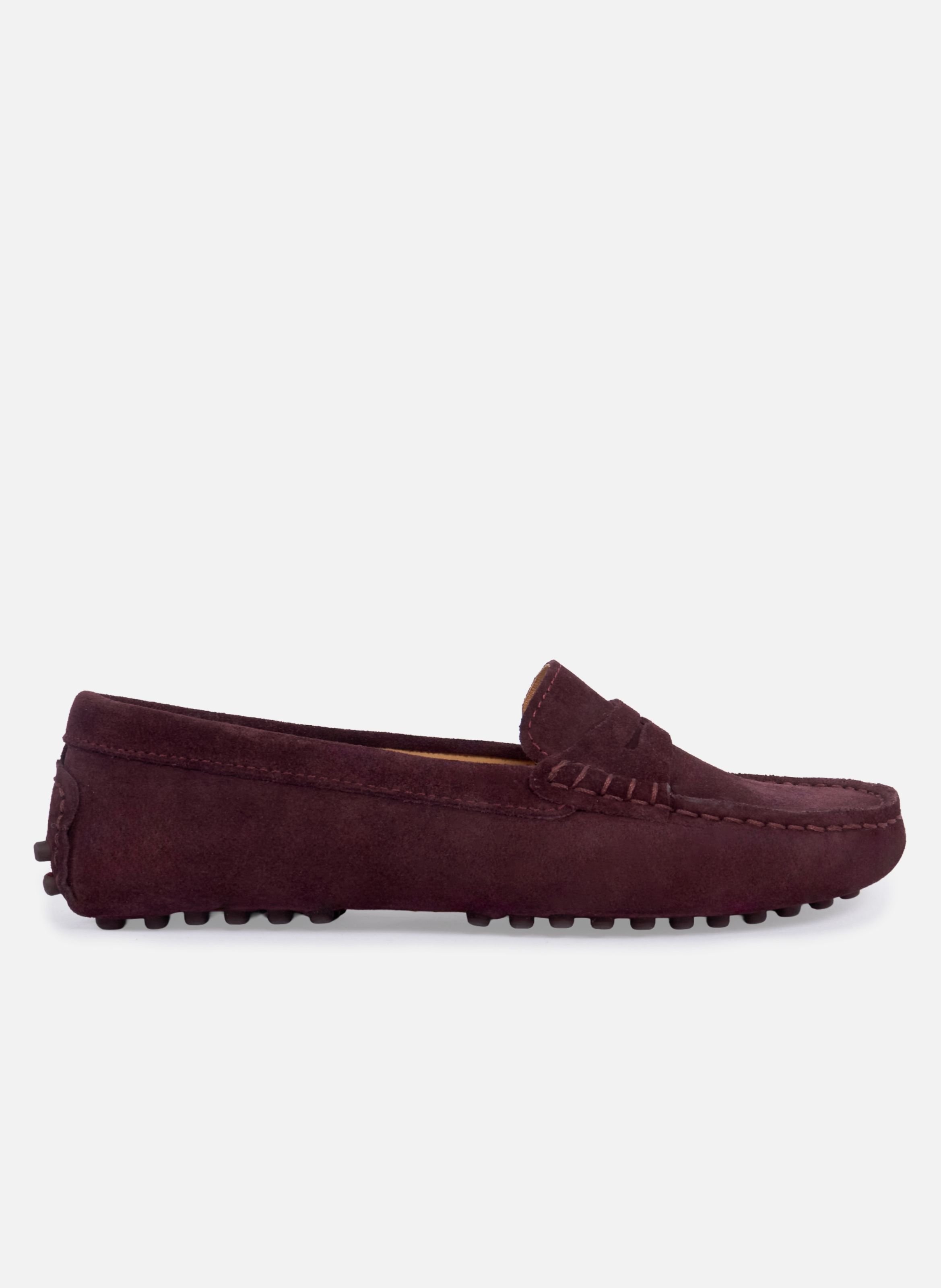 Suede loafers JULES & JENN Red