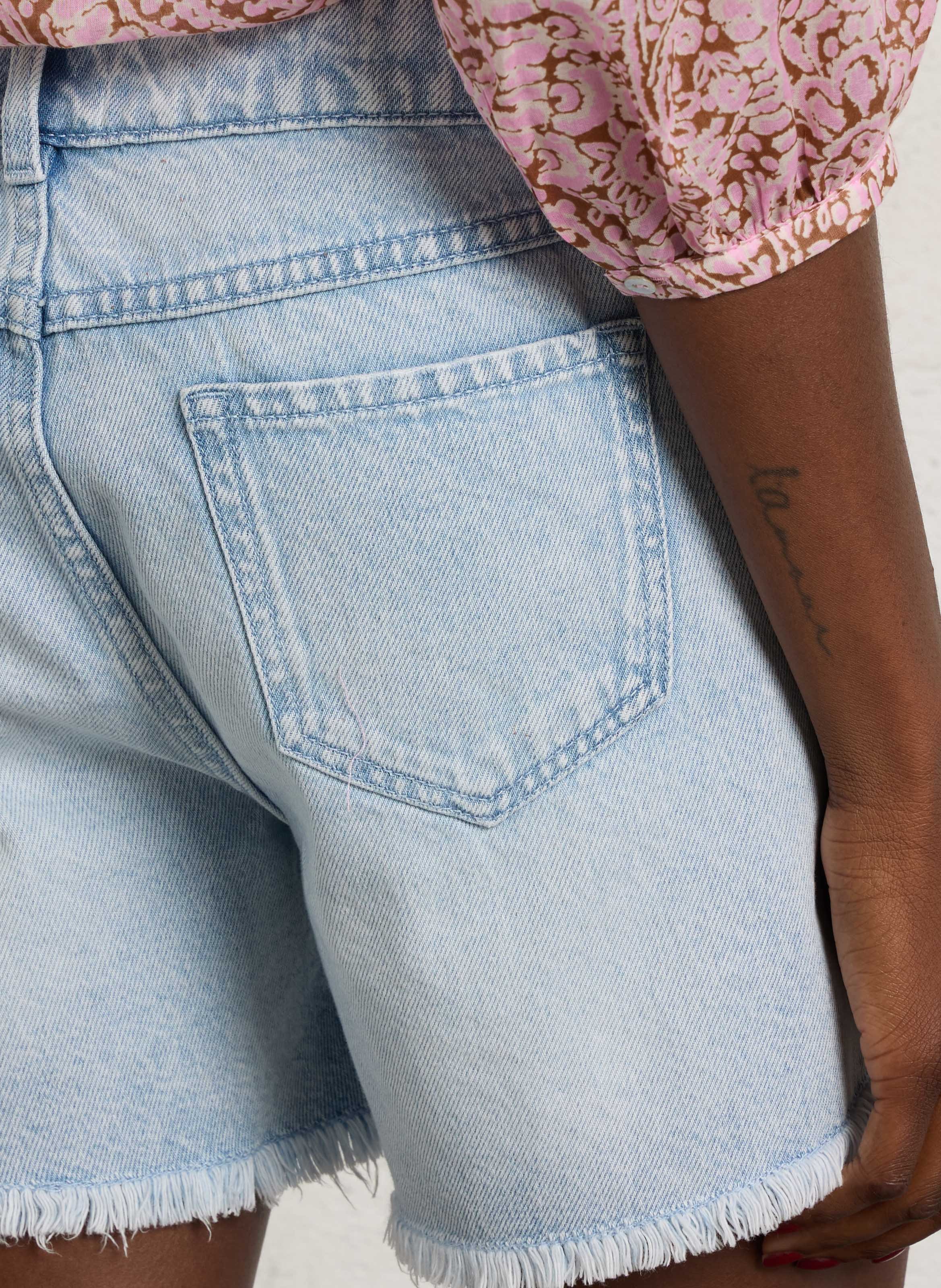Spijkershort MAISON 123 Blauw