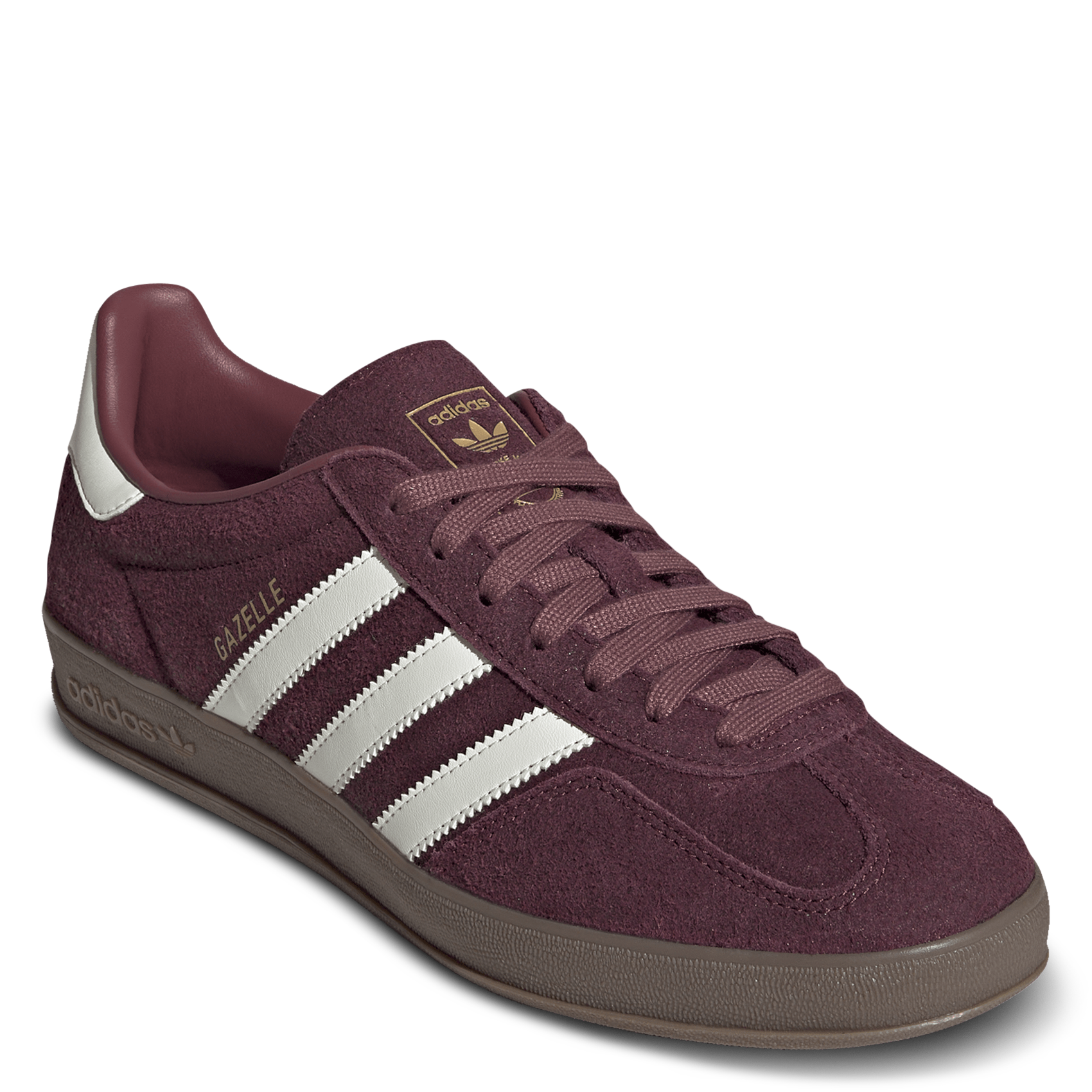 Baskets basses à lacets unies ADIDAS Marron