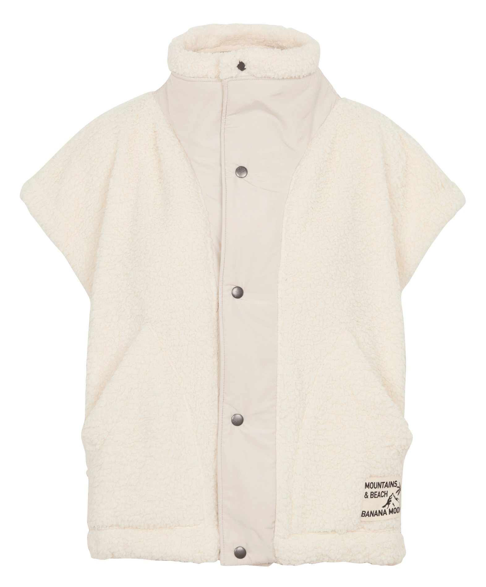 Veste oversize col montant BANANA MOON Beige