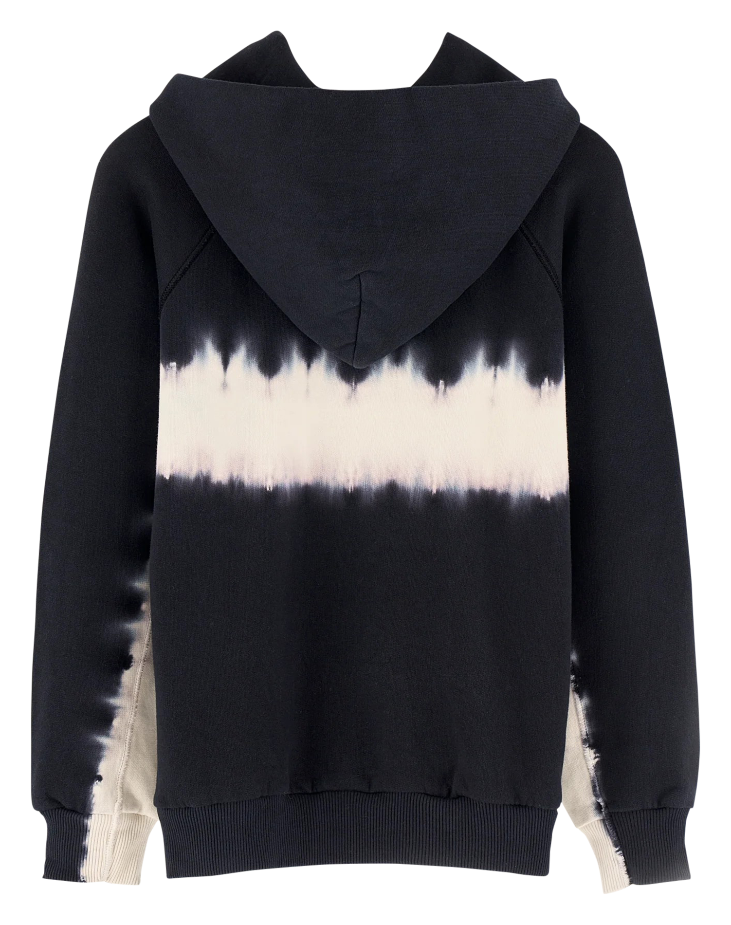 Printed cotton hoodie BELLEROSE Blue