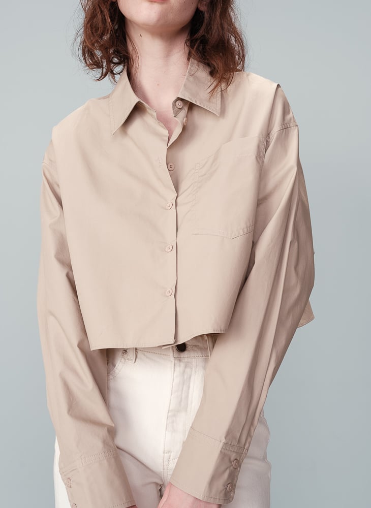 Chemise court en coton GRACE ET MILA