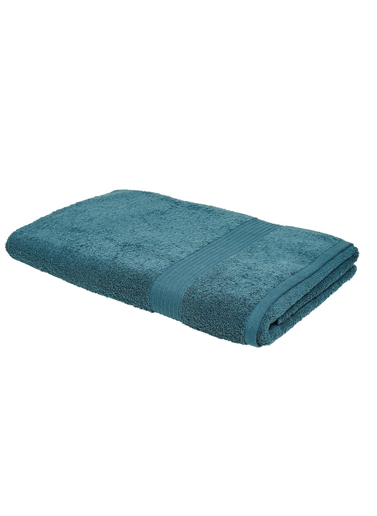 Solid color cotton beach towel TODAY LINGE DE MAISON Blue