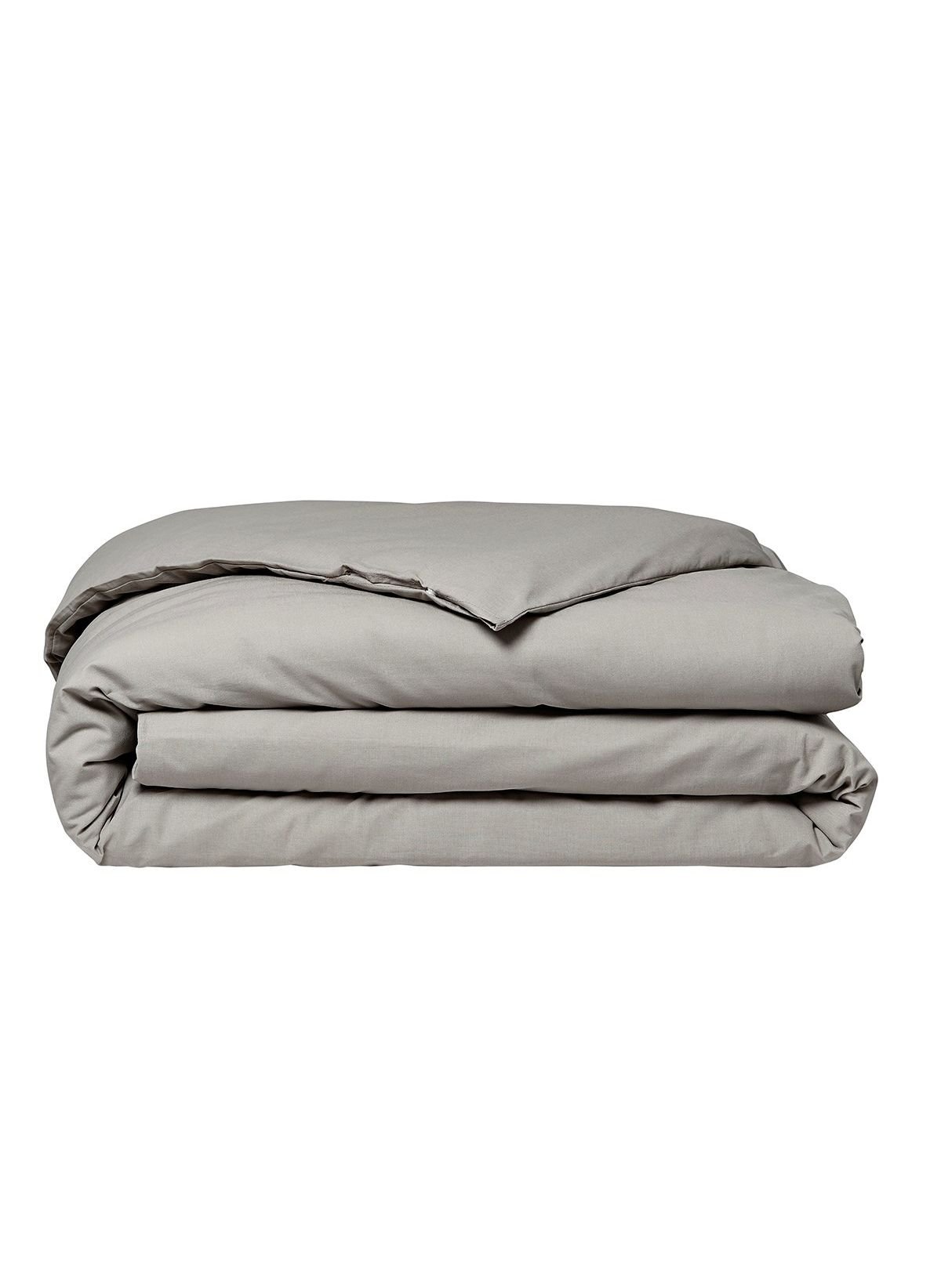 Organic cotton plain duvet cover TODAY LINGE DE MAISON Beige